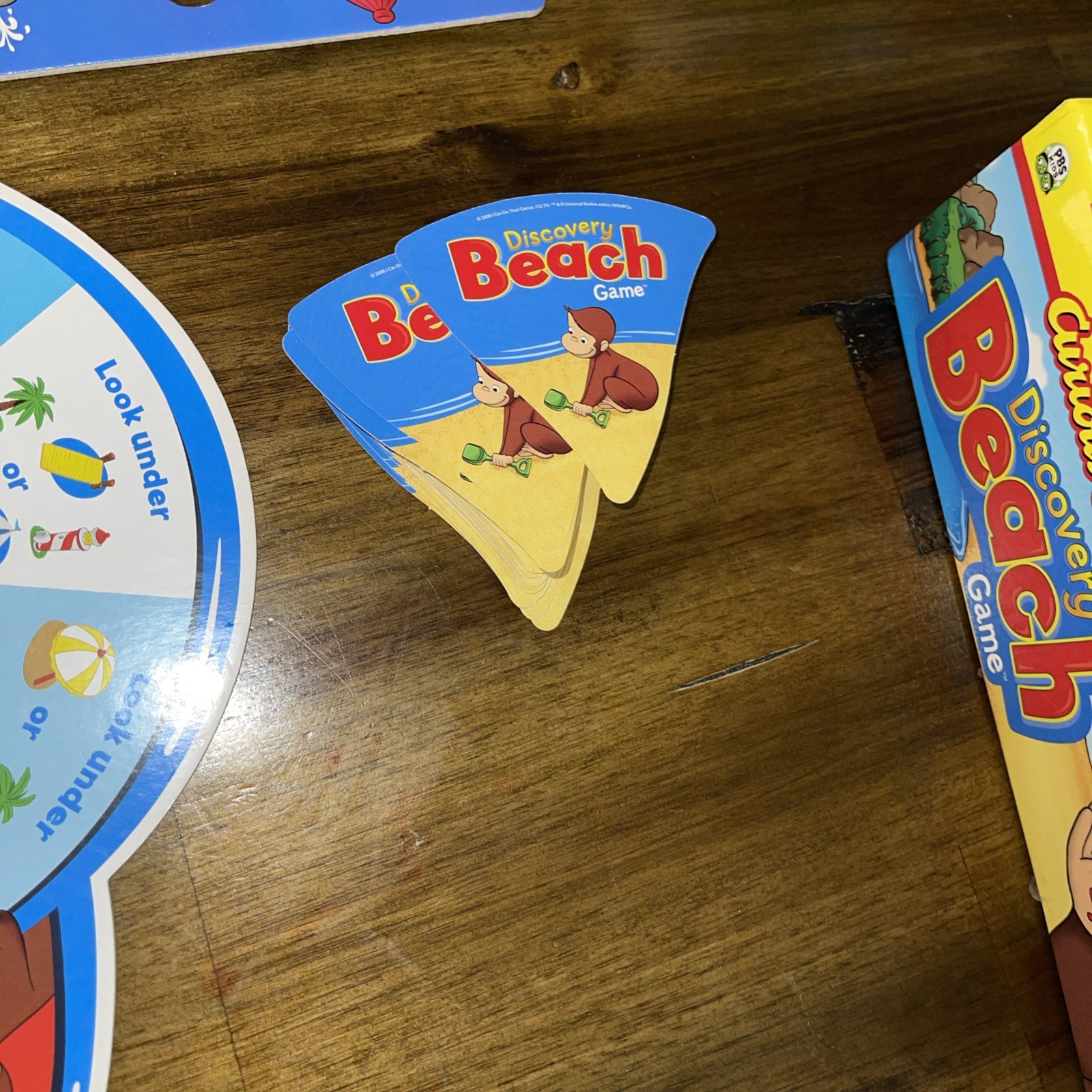 Curious George Discovery Beach Game by I Can Do That Games Complete Great Cond