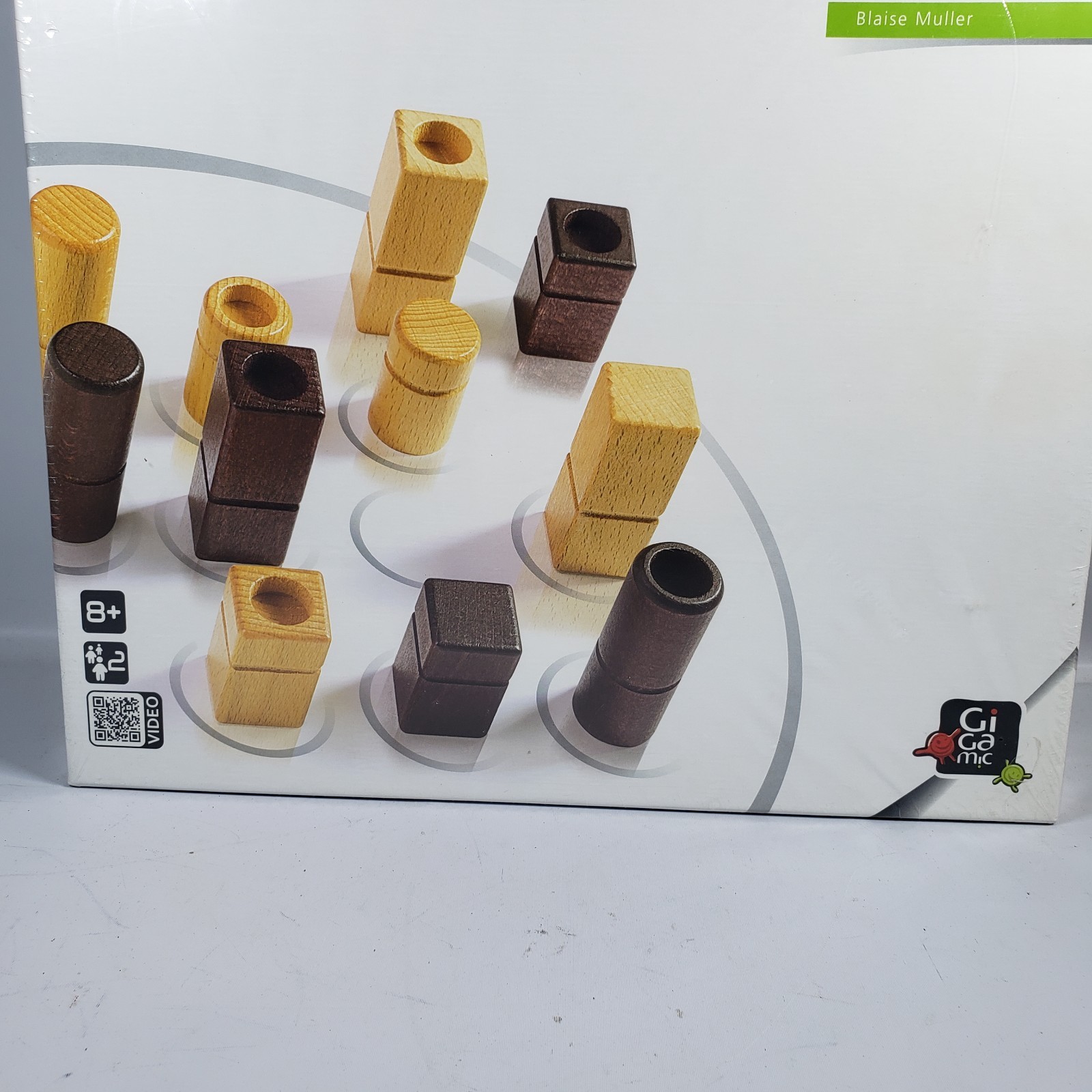 New Quarto Two-Player Abstract Strategy Board Game Blaise Muller GiGamic Sealed
