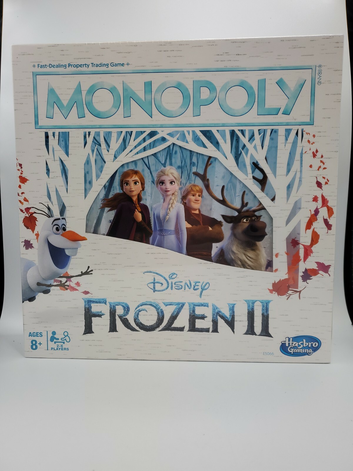 Monopoly Game Disney Frozen 2 Edition Board Game for Ages 8 and Up Anna Elsa