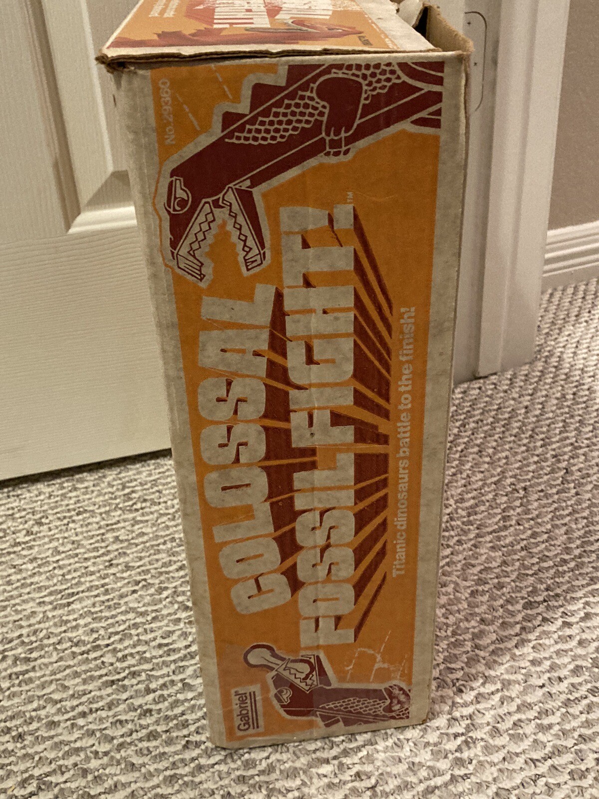 Gabriel Colossal Fossil Fight Titanic Dinasaurs Battle 1978 Not Complete
