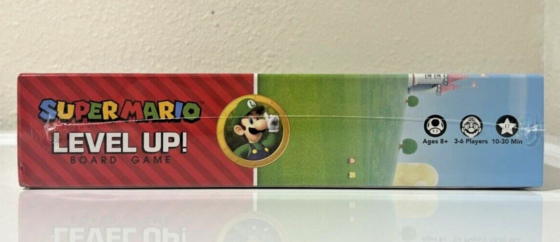 Super Mario Level Up! Board Game USA Multi Level Board Game Brand New Sealed