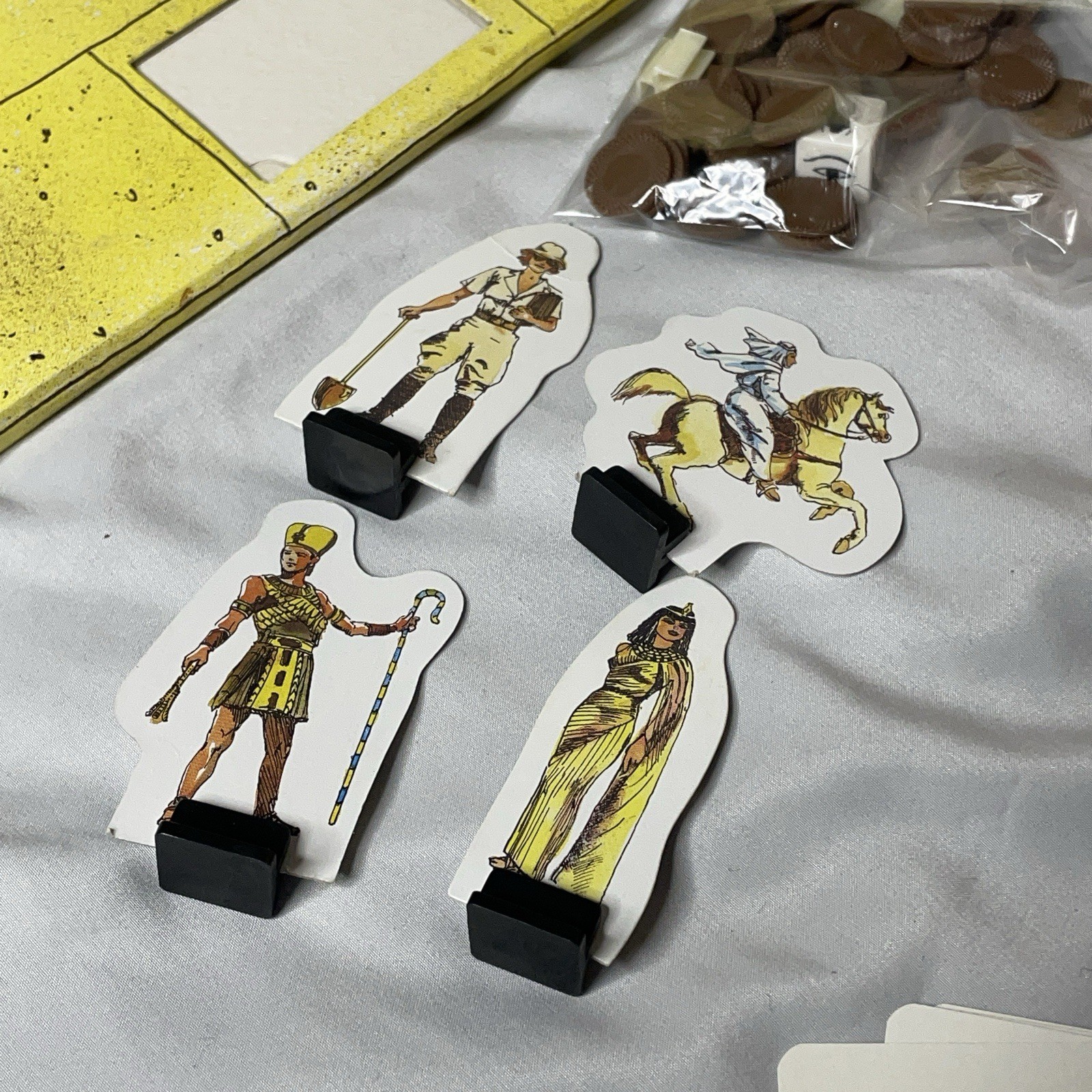 Vintage 1990 Aristoplay Pyramids & Mummies Board Game Replacement Pieces Set