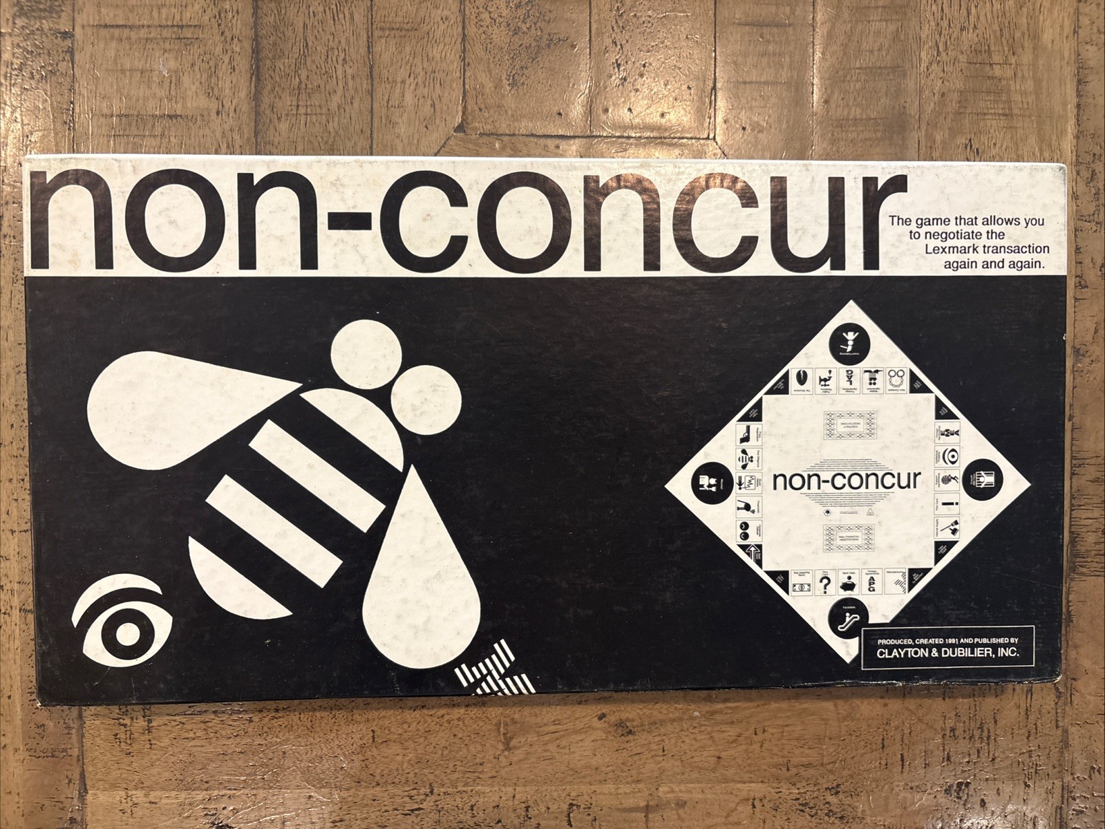 RARE Private Equity “Deal Toy” Satire Board Game Nonconcur IBM Leverage Buyout