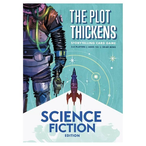 🛸 The Plot Thickens: Science Fiction – Improvised Storytelling Card Game | New