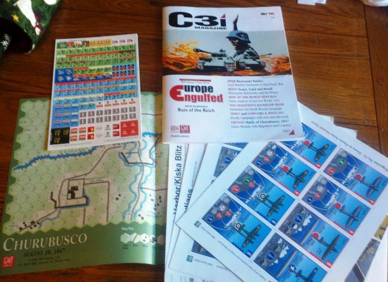 GMT C3i #16, with new Gringo battle module, Aleutian Down in Flames set, UP