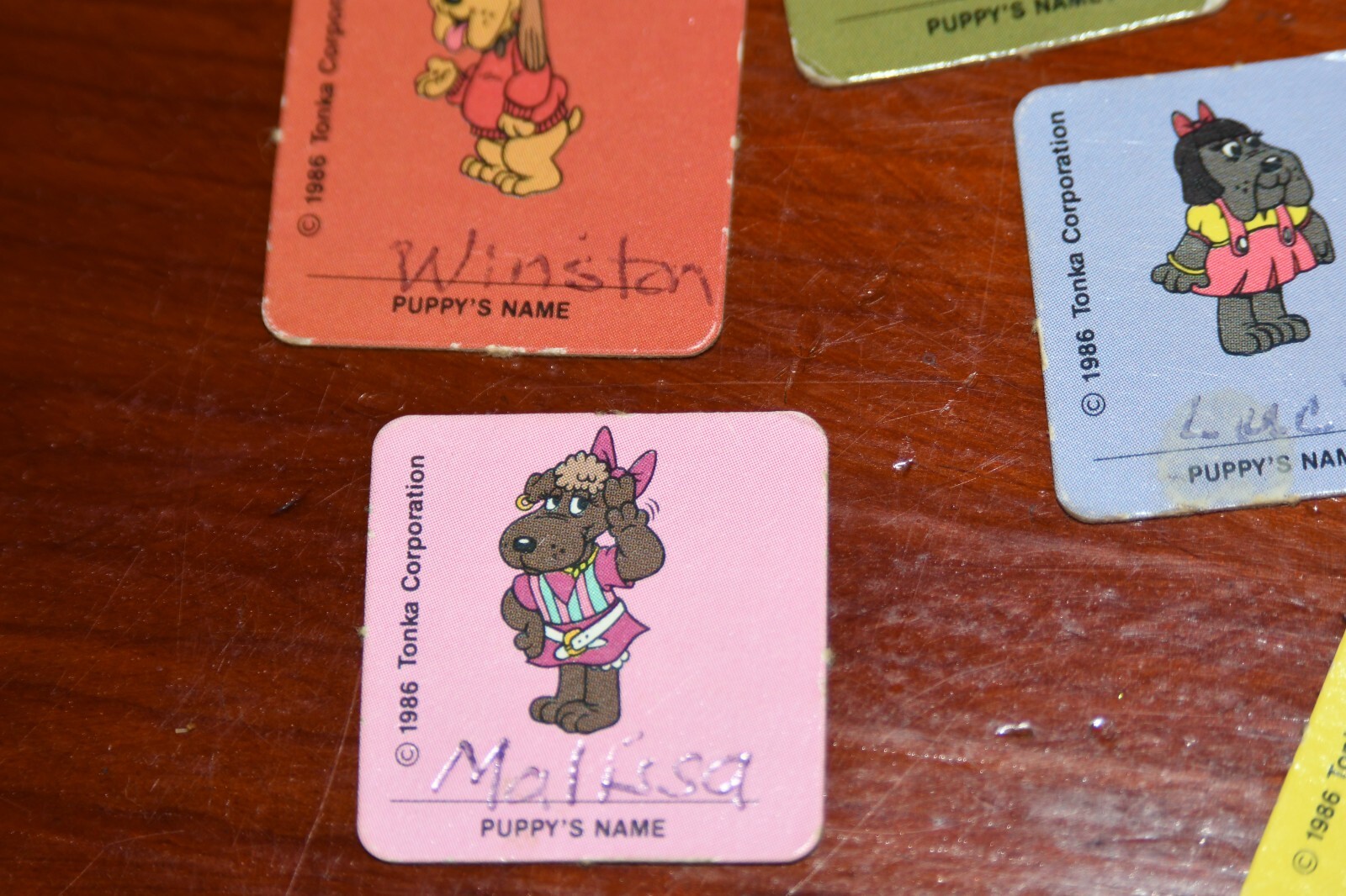 Vtg Pound Puppies Pooch On The Loose Replacement Parts Spinner & Instructions