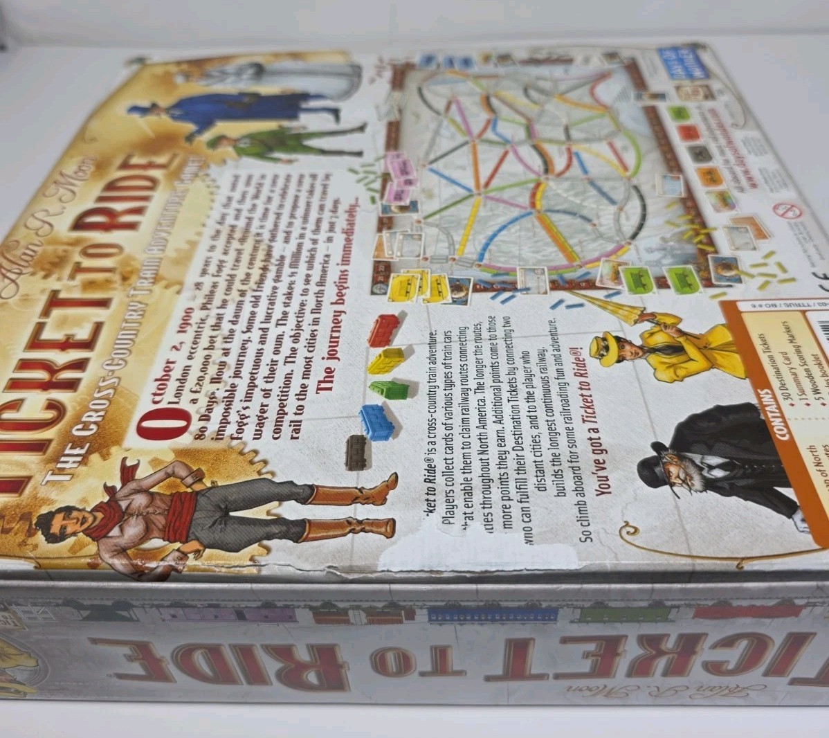 Days of Wonder Ticket To Ride by Alan R. Moon Train Adventure Board Game