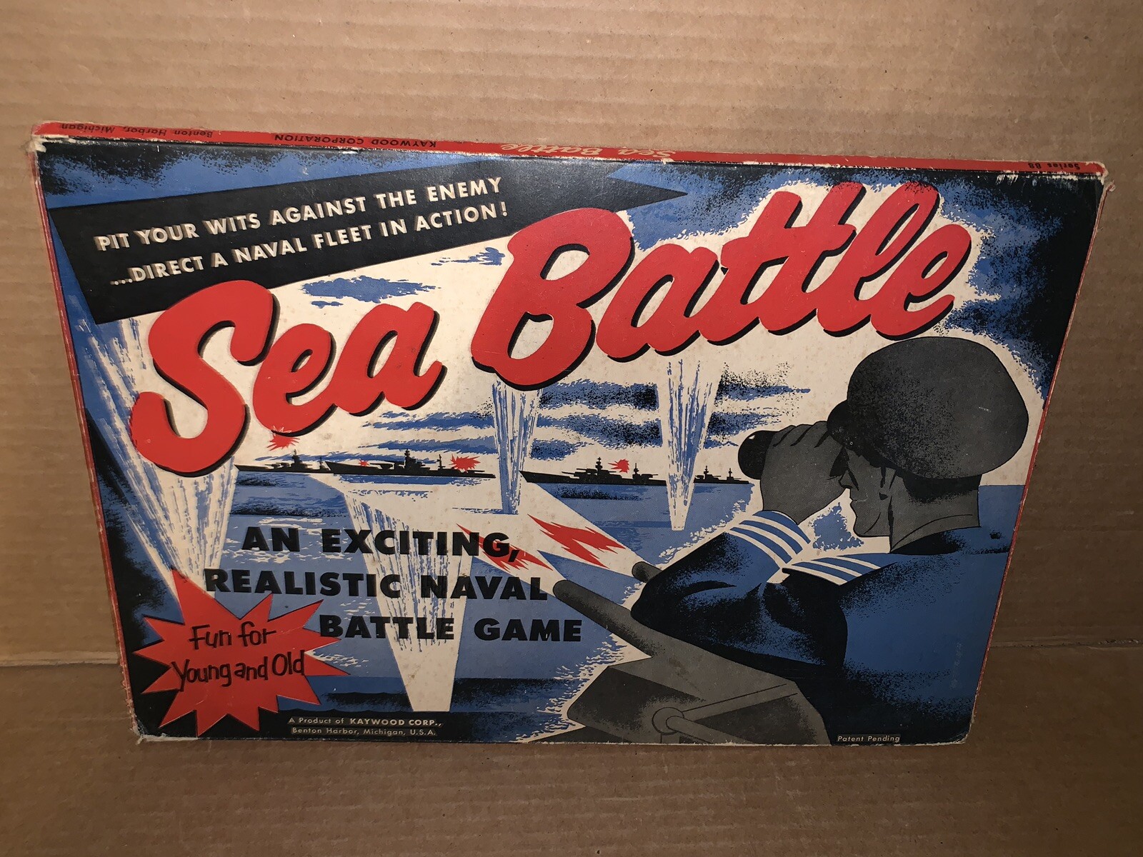 Vintage Sea Battle Realistic Naval Battle Game