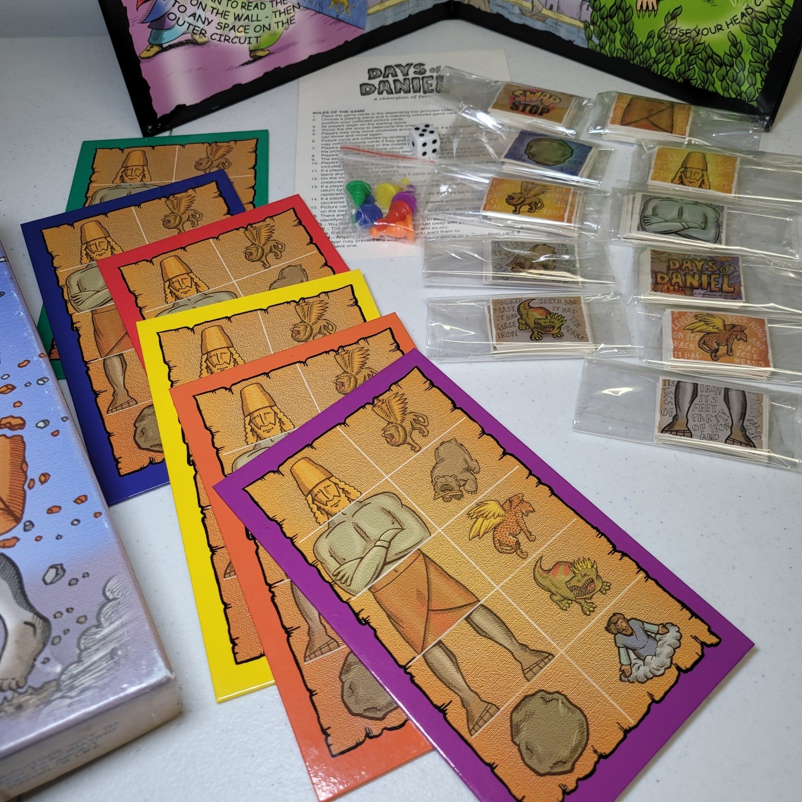 Days of Daniel Bible Board Game Faith Sunday School 2014 Complete
