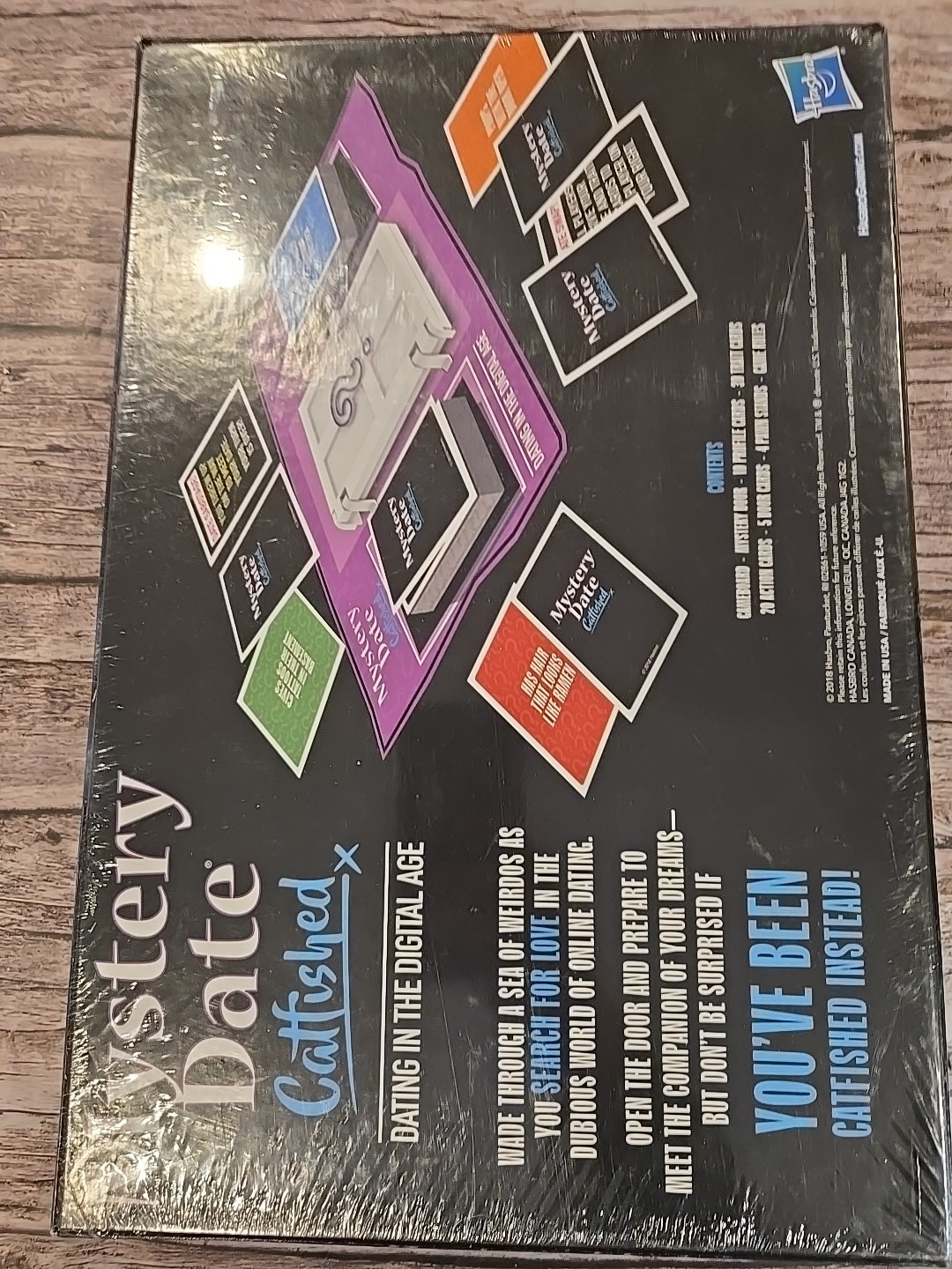 Hasbro Classic Mystery Date Catfished Adults Parody Board Game Sealed (Shelf)