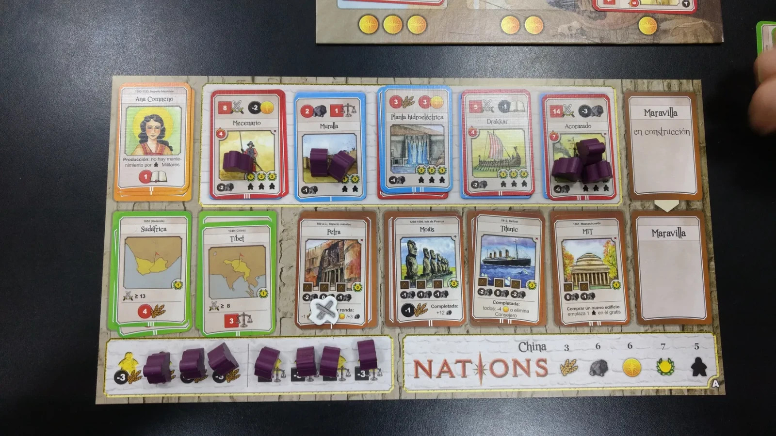Nations Board Game – Asmodee First Edition 2013 – New, in shrink