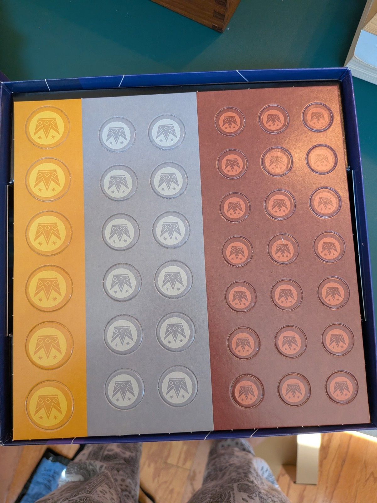 New Inside Machi Koro Bright Lights City Building Complete Board Game: Box Wear