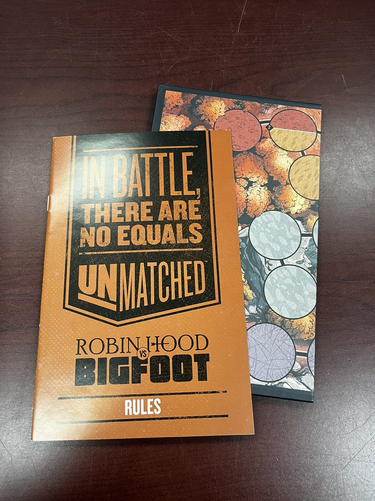 Restoration Games Unmatched Robin Hood Vs. Bigfoot Board Game Mondo