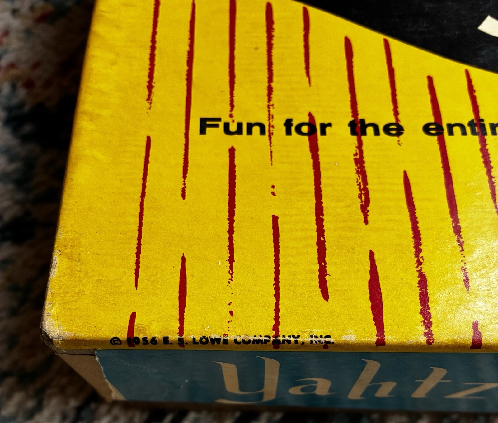 1967 Yahtzee Board Game New Never Played 100% Complete