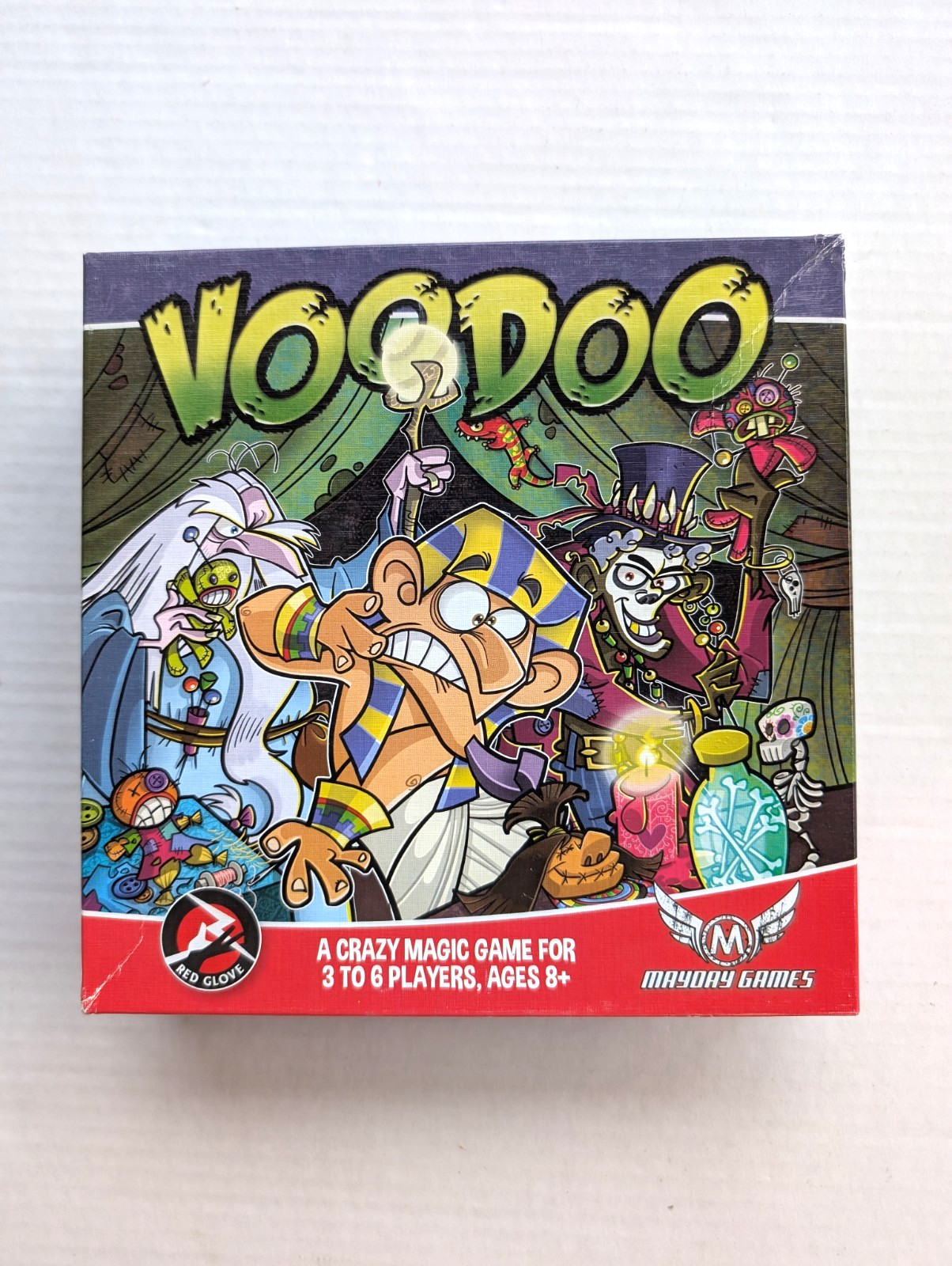Voodoo Board Game Mayday Games 100% Complete