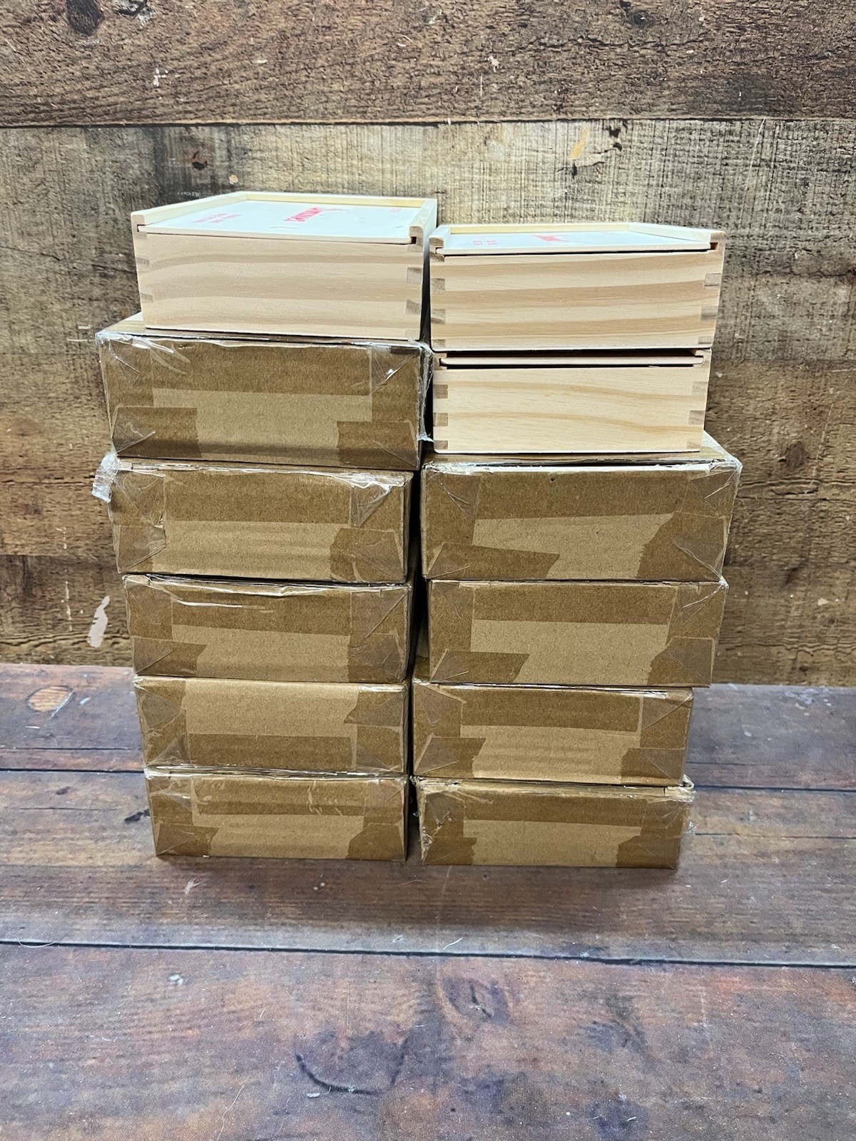 Set of 55 Double Nine Dominoes Wood Case Family Strategy Game Night Lot Of 12