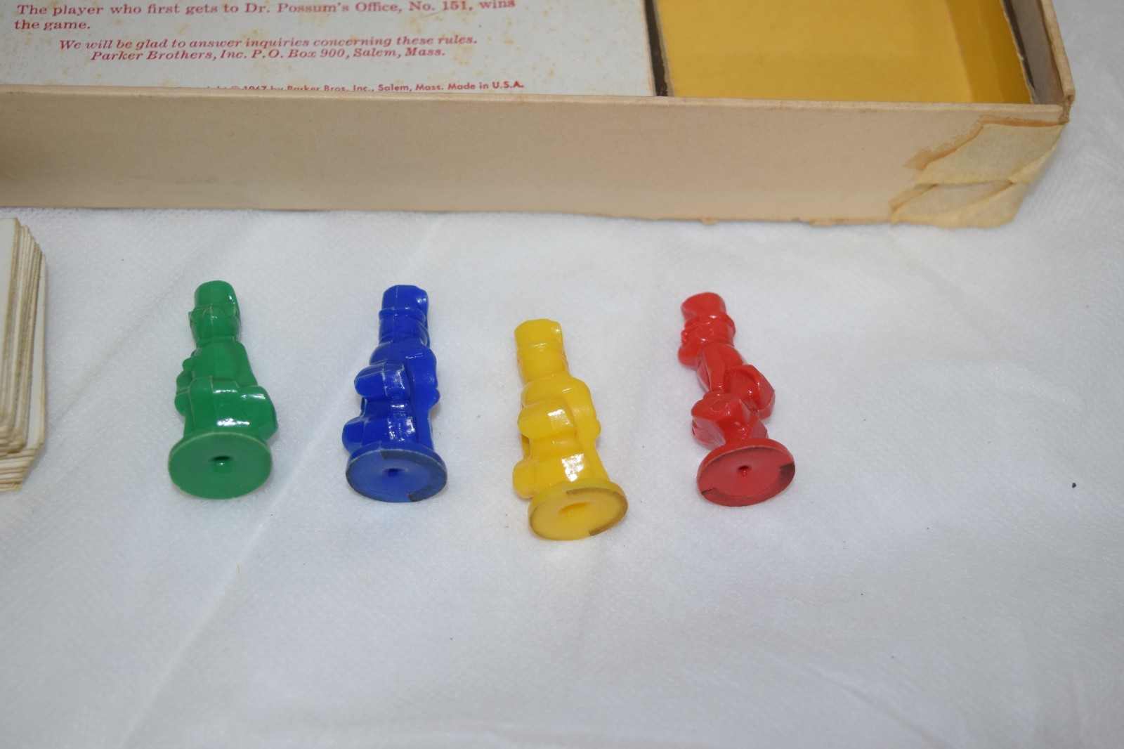 Vintage 1967 Uncle Wiggily Board Game Parker Brothers 100% Complete GUC