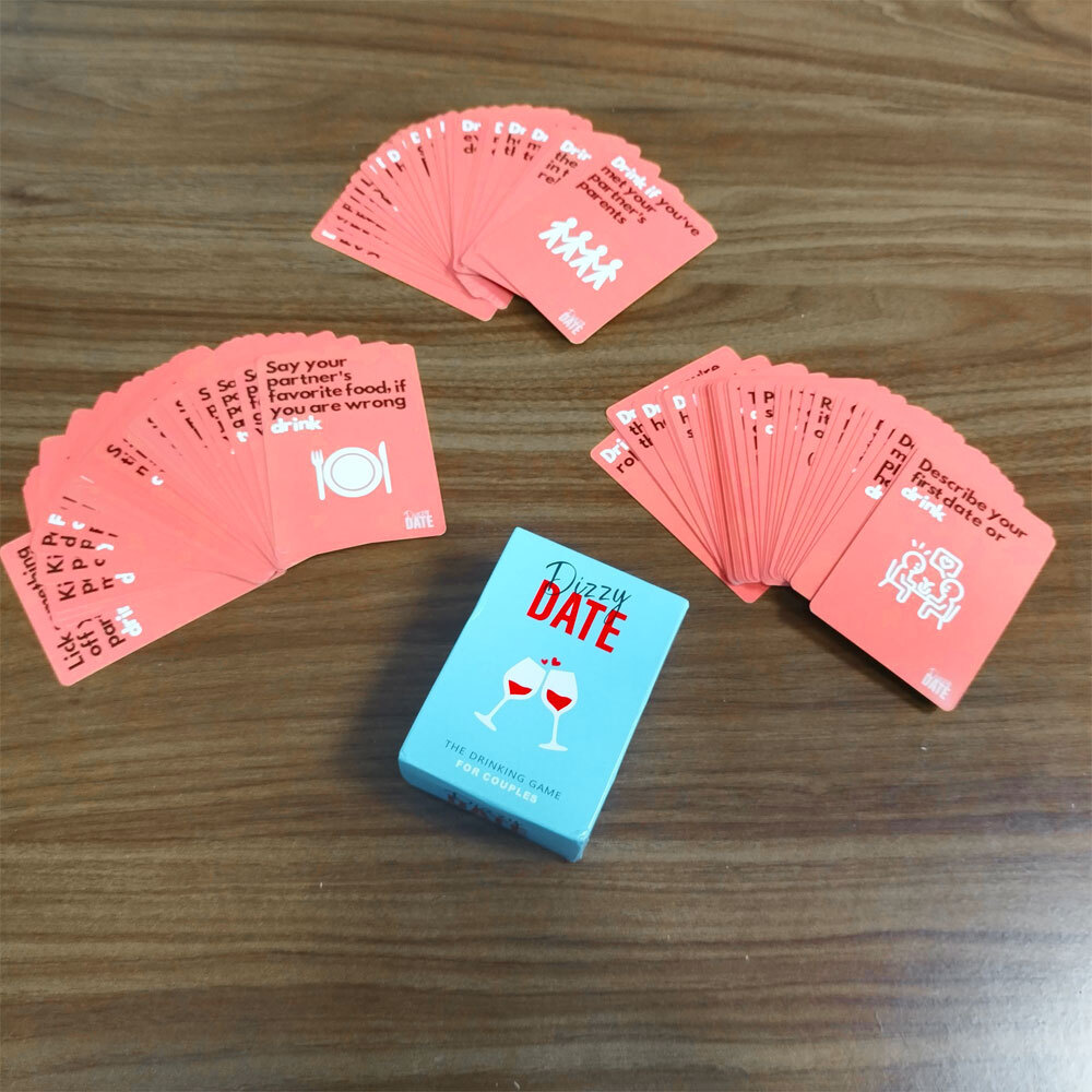 Dizzy Date – the Card Game for Couples, Date Nights, Game Nights, and Parties GN