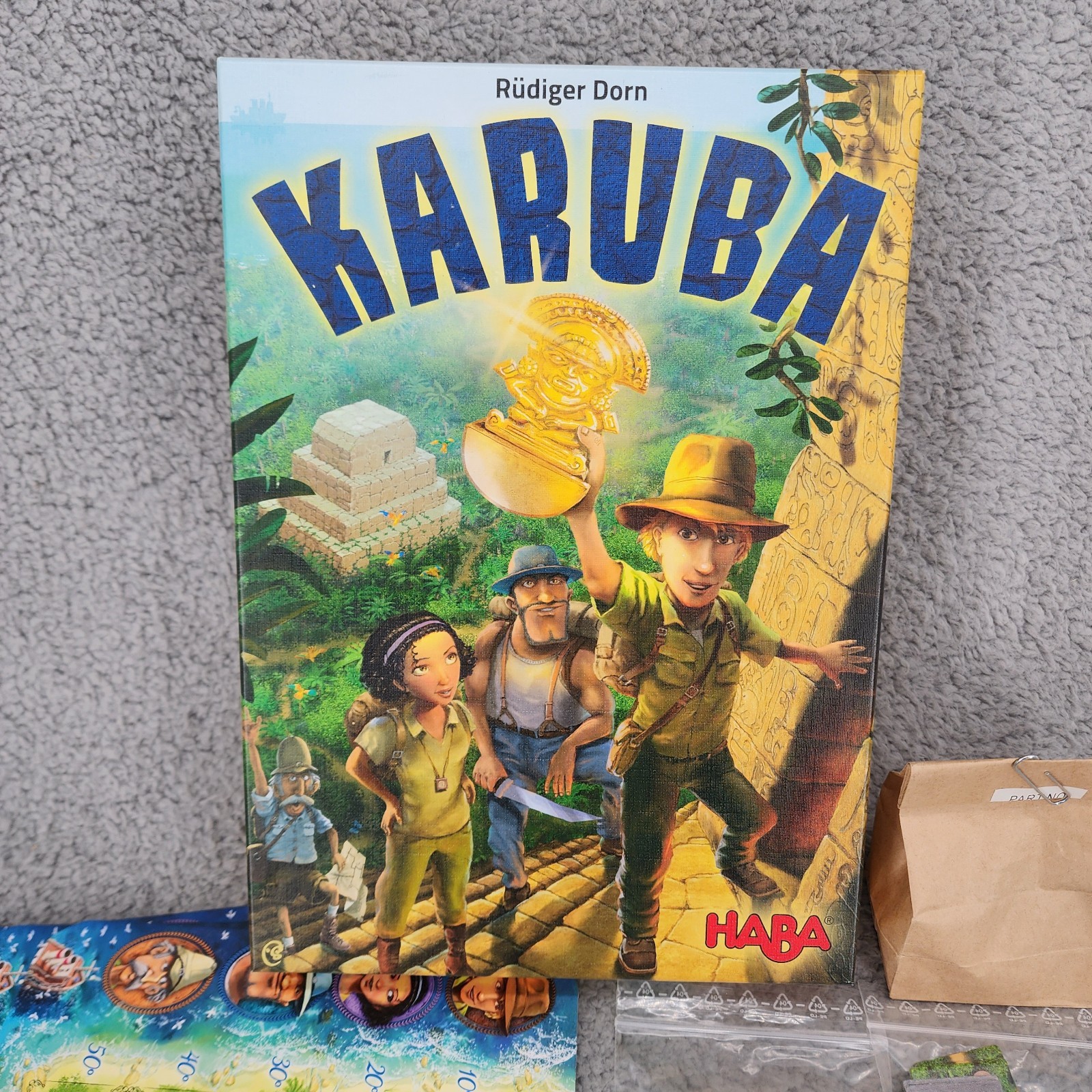 Karuba Board Game, Award Winning Haba Game Age 8+ 100% Complete VGC