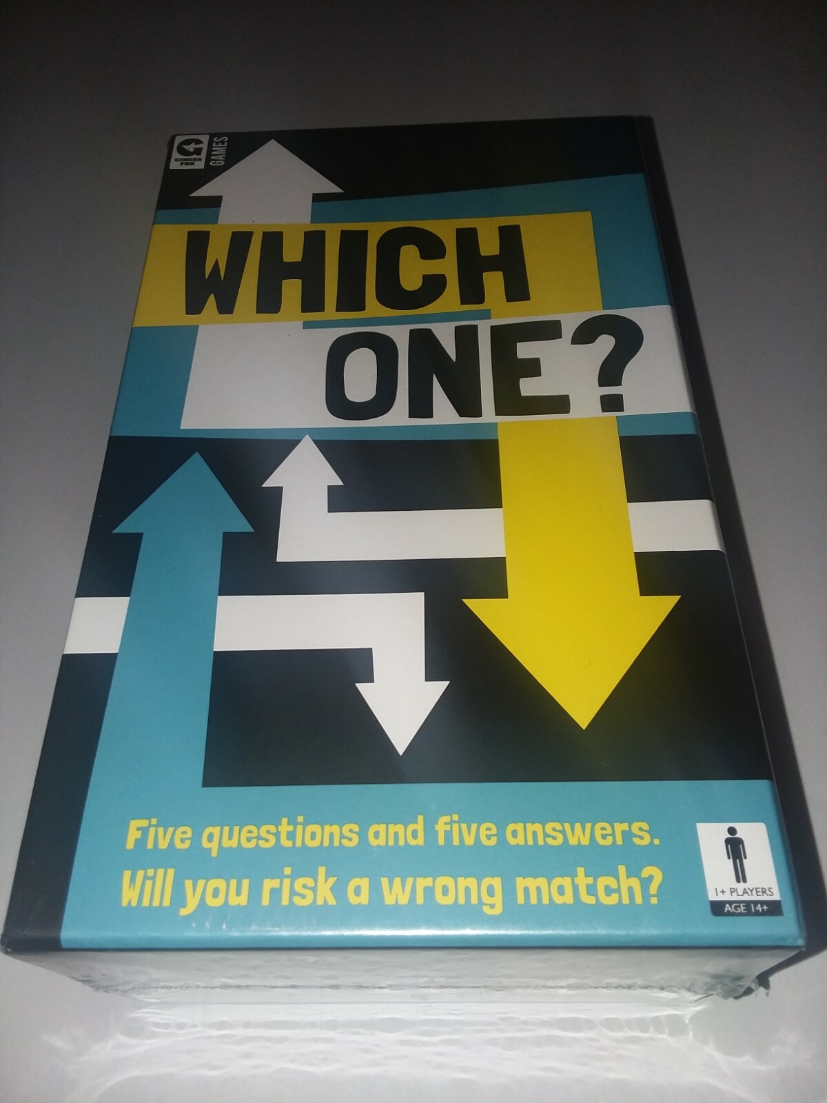 Ginger Fox Which One? Question and Answer Matching Board Game With A Twist!