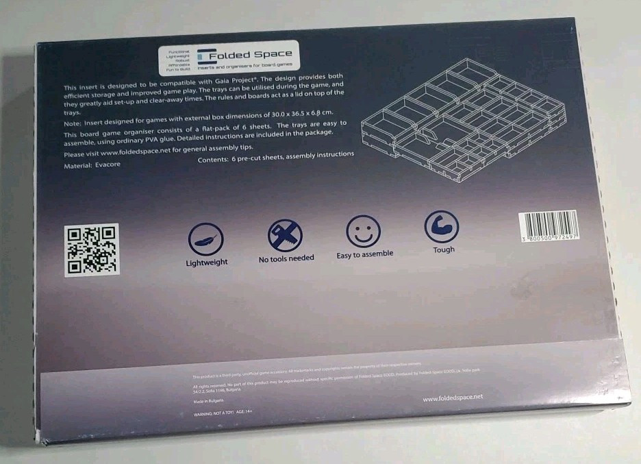 Gaia Project Insert – Brand New & Sealed