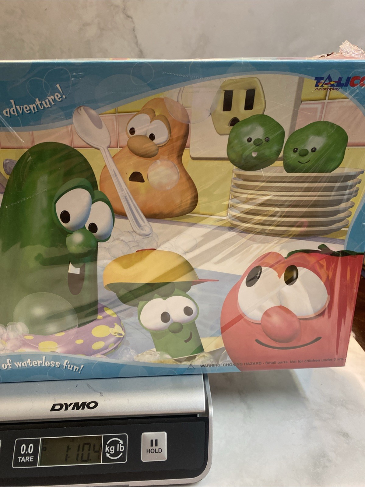 Vintage 1999 VeggieTales Don’t Sink in the Sink Game by Talicor Brand New In Box
