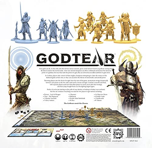 Godtear Borderlands Tabletop Combat Game For Two Players With Miniatures