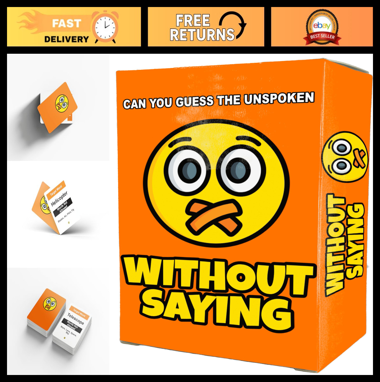 Charades-Style Word Guessing Game for Families | Fun Party Game for All Ages