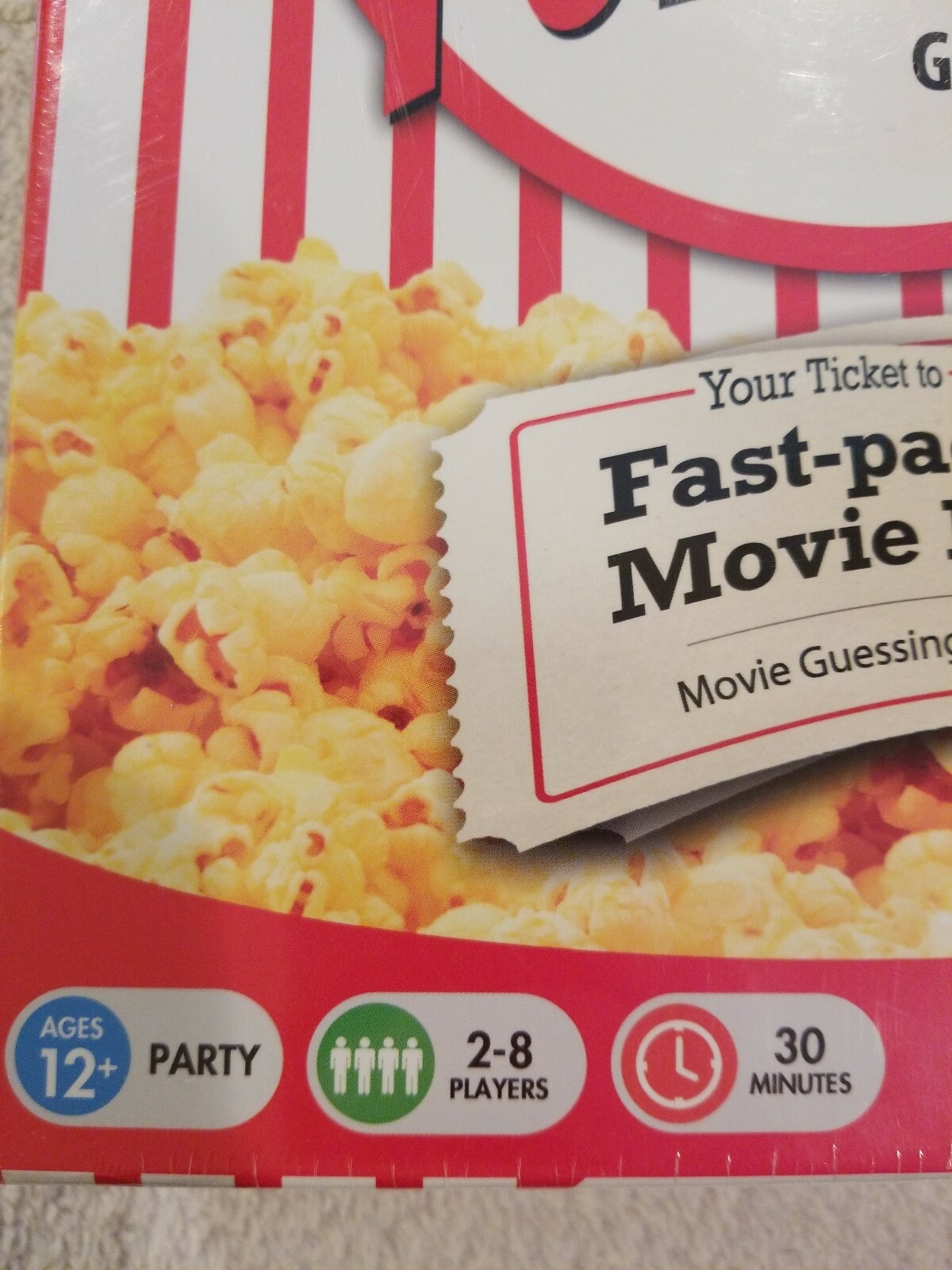 PASS THE POPCORN MOVIE GUESSING GAME BRAND NEW SEALED WIGGLES 3D INCORPORATED