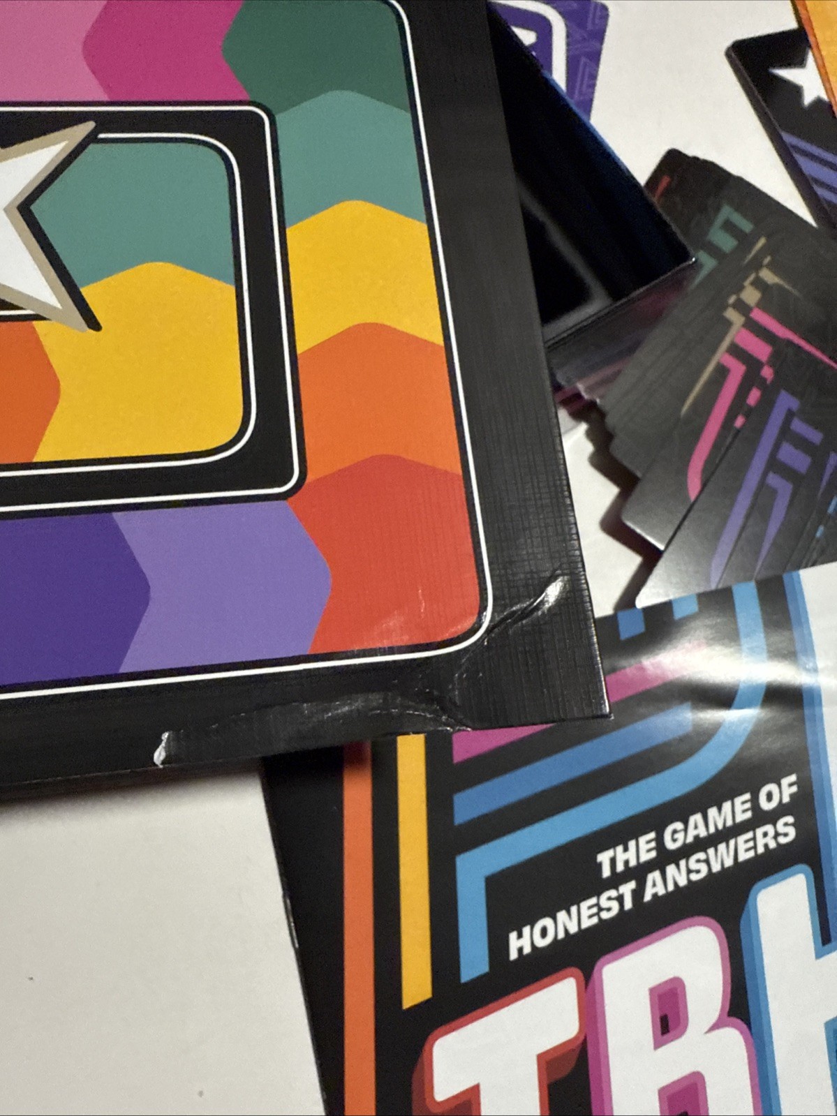 NEW TBH THE GAME OF HONEST ANSWERS TO OUTRAGEOUS QUESTIONS 3-8 PLAYERS AGES 14+