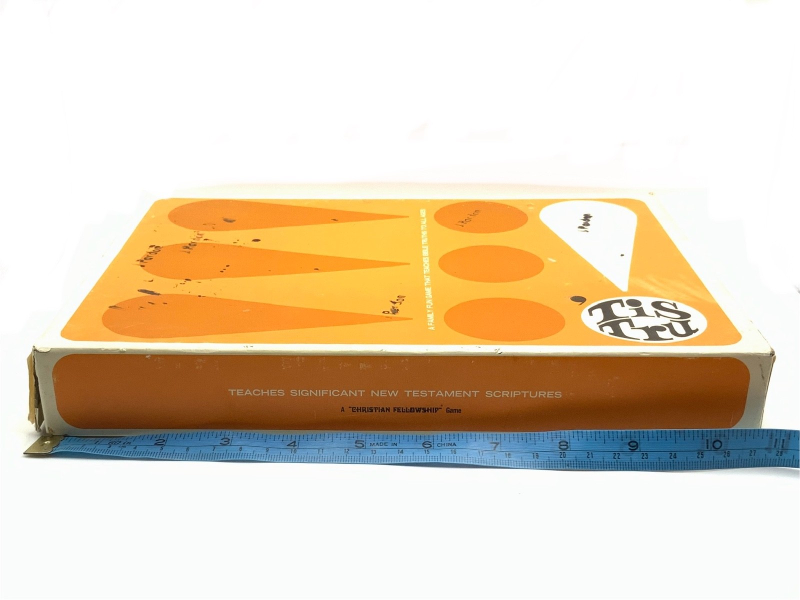 1968 Warner – TIS TRU – THE GAME OF BIBLE TRUTHS- T3851 – Christian Fellowship