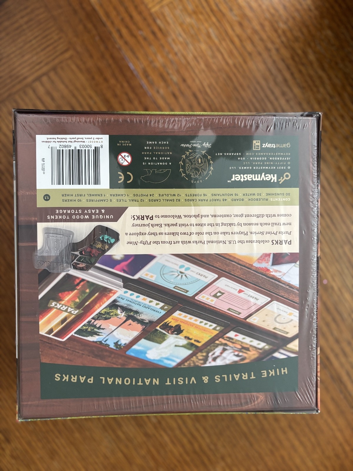 SEALED PARKS Keymaster Fifty-Nine Parks 1st Edition 2021 NEW 1-5 Players