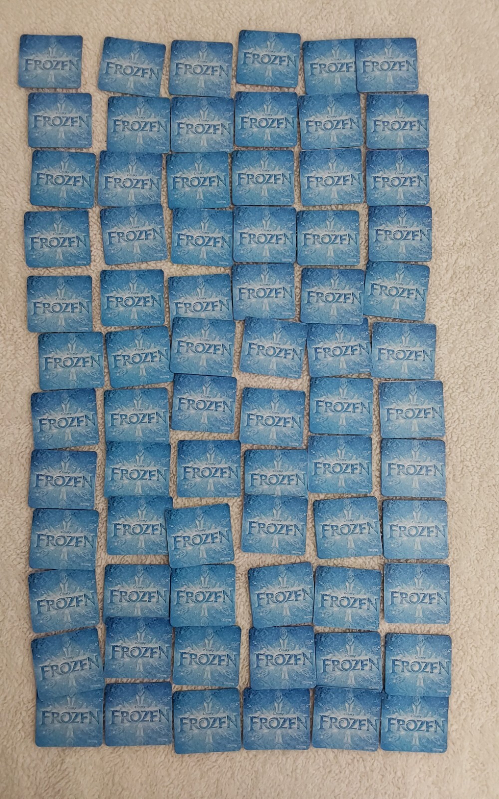 Disney Frozen Memory Match Game 72 Cards Instructions By Cardinal Elsa Anna Olaf