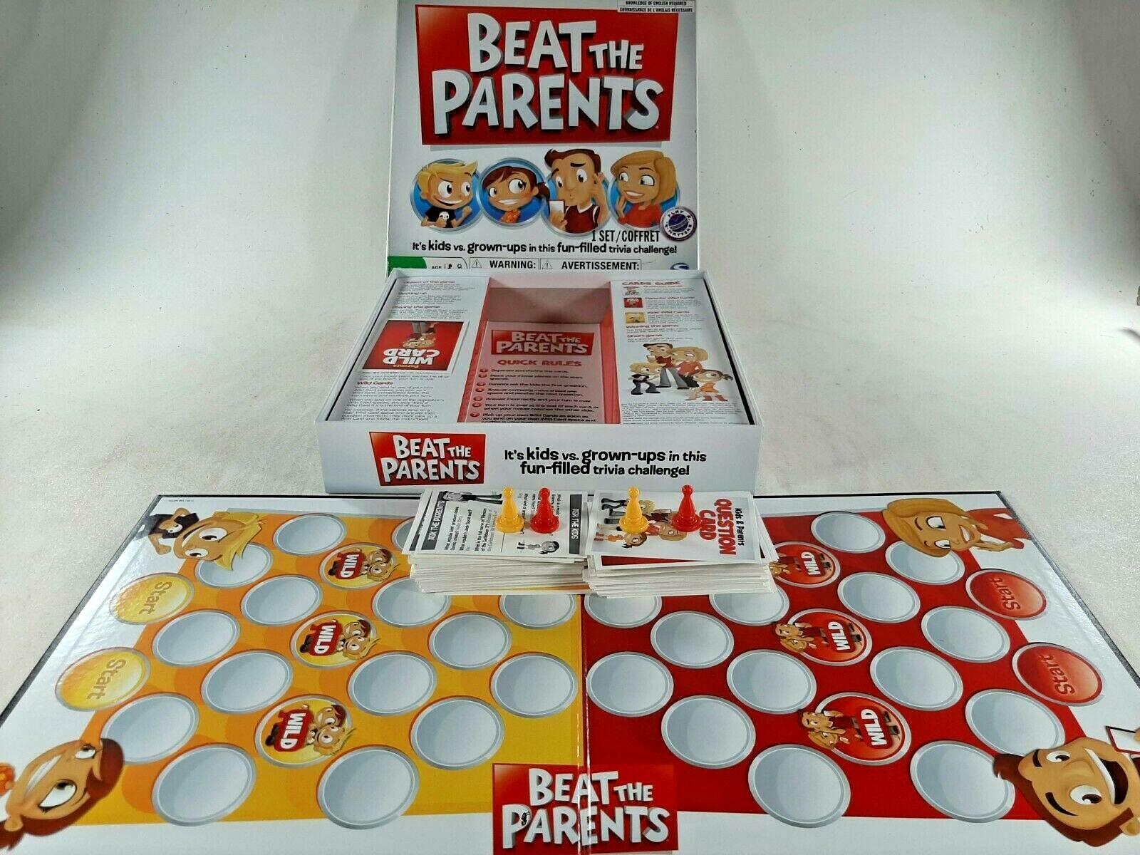 Beat The Parents It’s kids vs. grown-ups trivia challenge! by Spinmaster