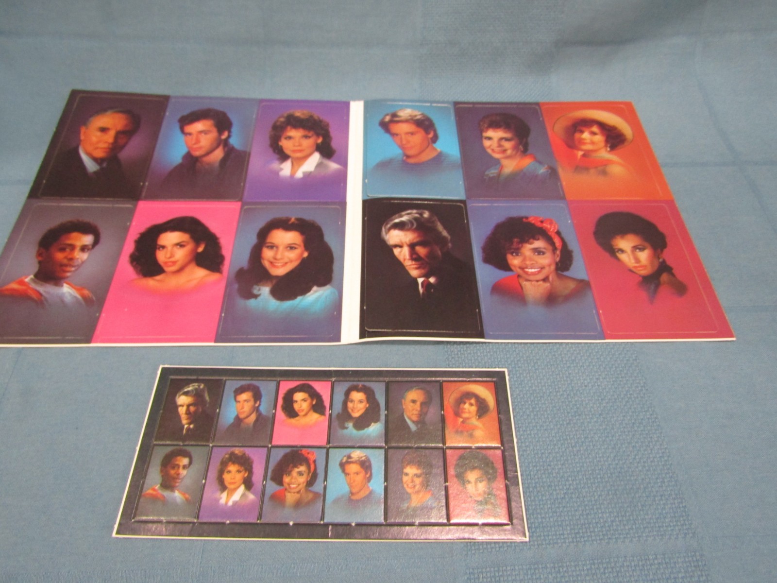 All My Children Board Game Daytime TV Show Vtg 1985 Replacement character cards