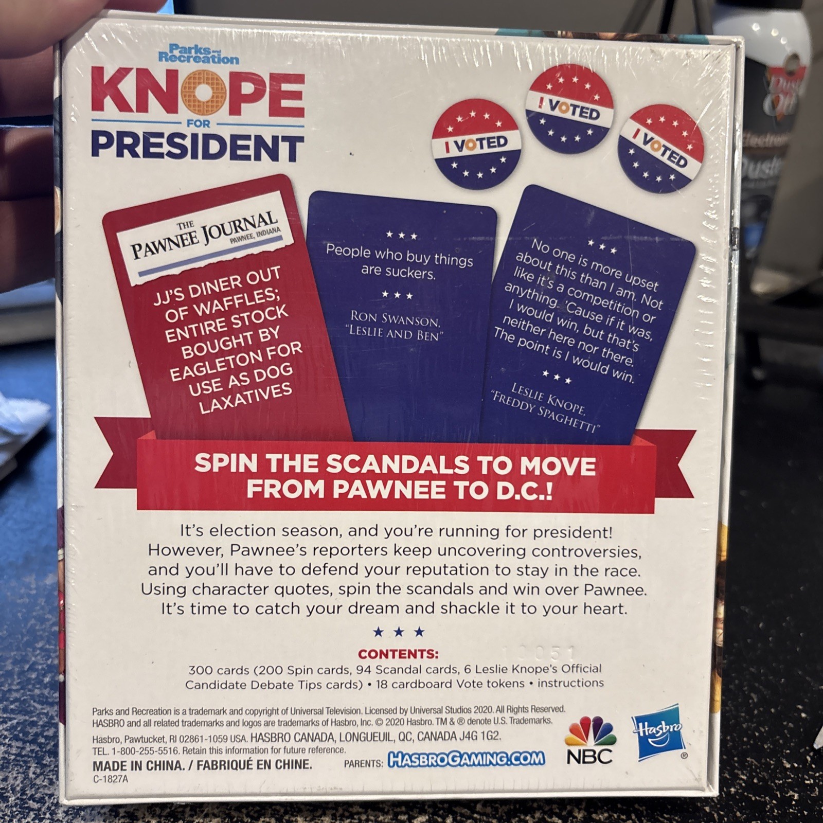 Knope For President Party Card Game for Ages 14 and Up Sealed NIB SHIPS FAST