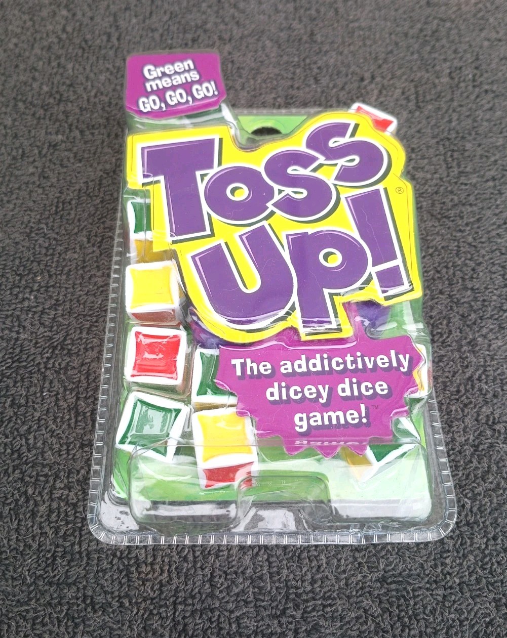 Toss Up! Dice Game New + Sealed Addictively Dicey Go Go Go! HTF Fast Ship