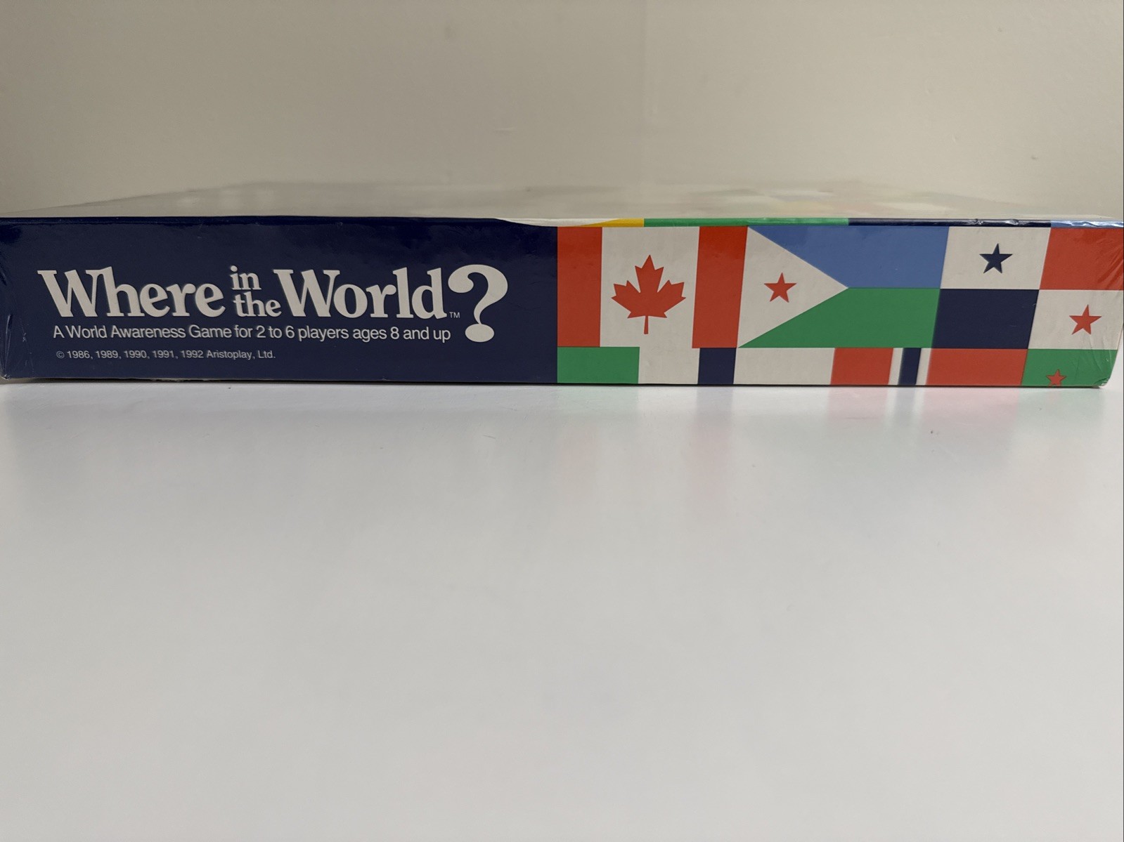 Where In The World Board Game (Vintage – 1986 Aristoplay) BRAND NEW