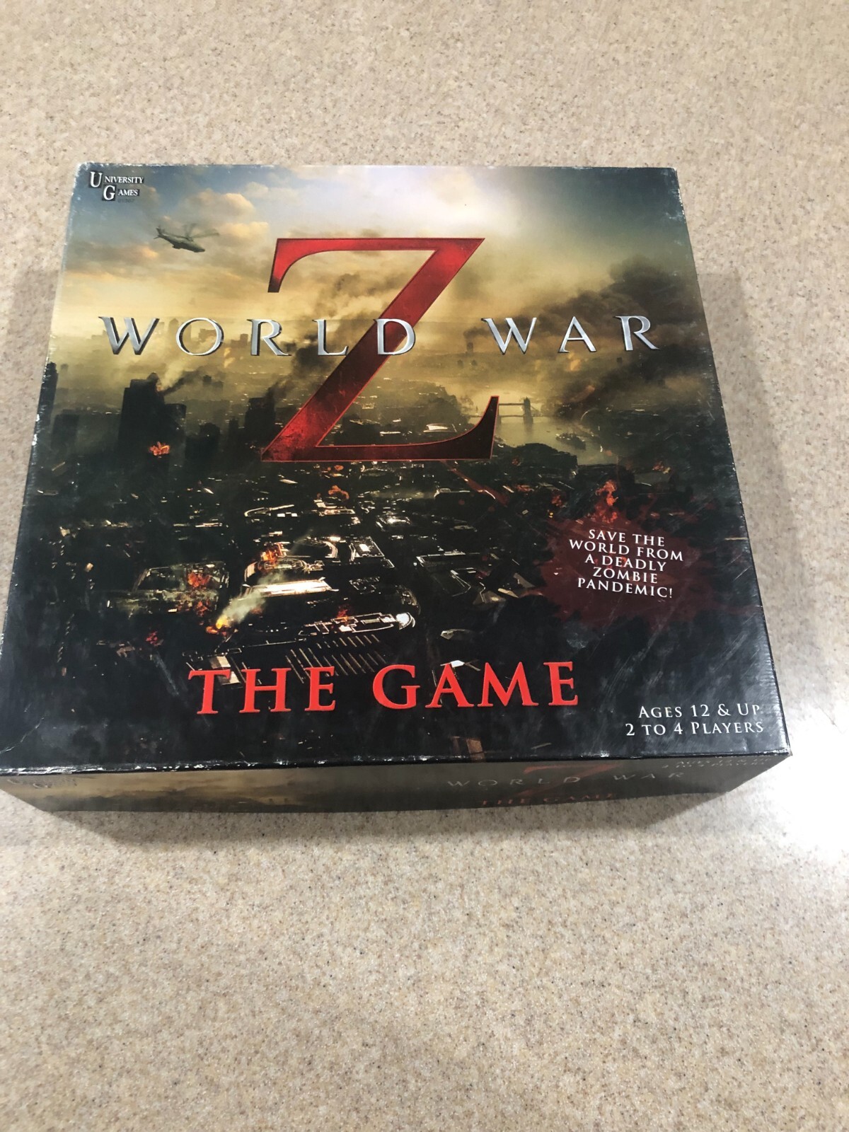World War Z The Game Deadly Zombie Pandemic Board Game COMPLETE