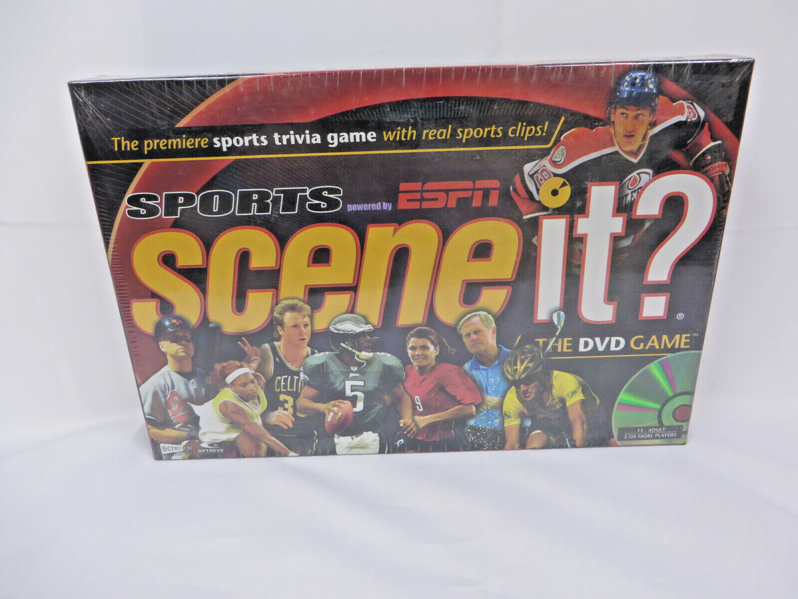 ESPN Sports Scene It DVD Trivia Board Game 100% Complete SEALED NEW