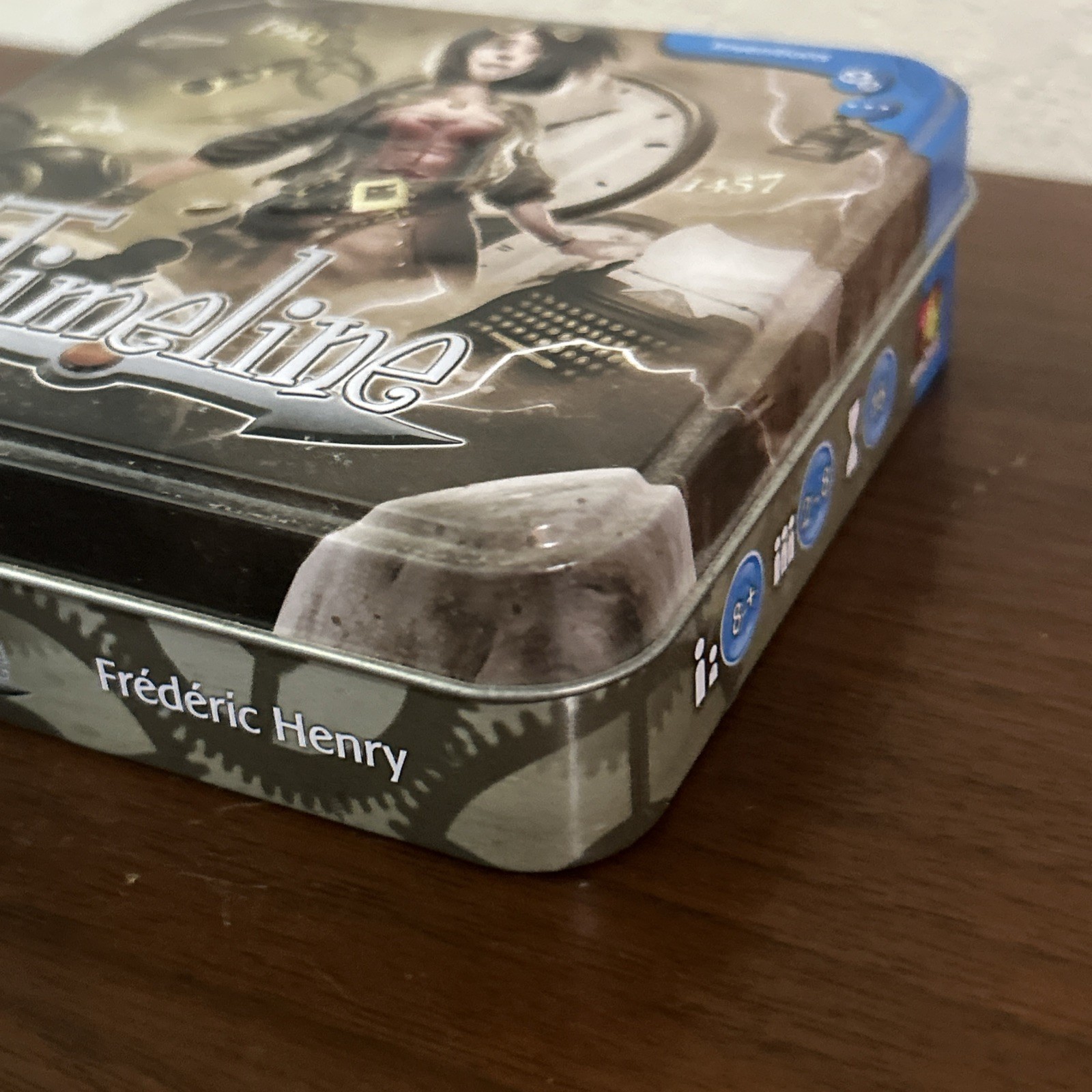Timeline Inventions Card Game 2017 Asmodee Tin Edition Cards Factory Sealed