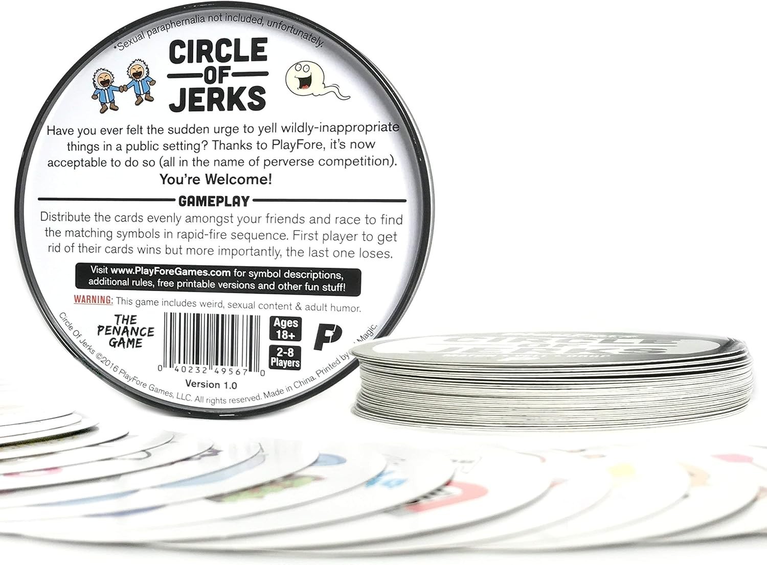 Adults Only Drinking Game – Circle of Jerks