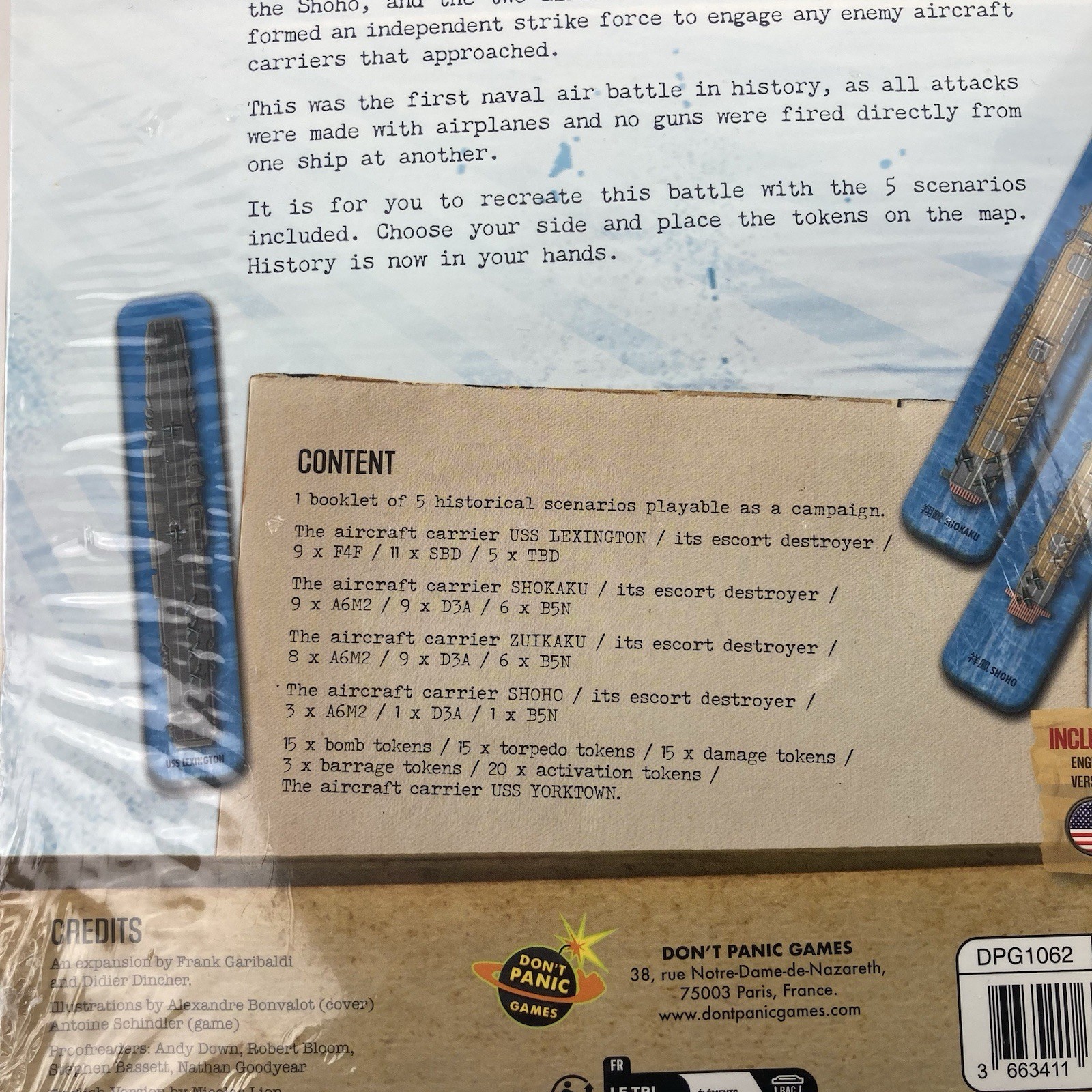 Ares Games: Fighters of the Pacific – Battle of the Coral Sea Expansion New