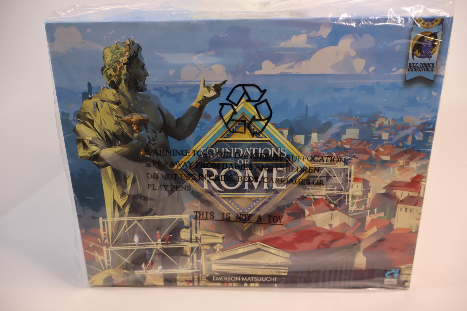 Foundations of Rome Kickstarter Maximus Sundrop Ed by Arcane Wonders + 2 Add-ons
