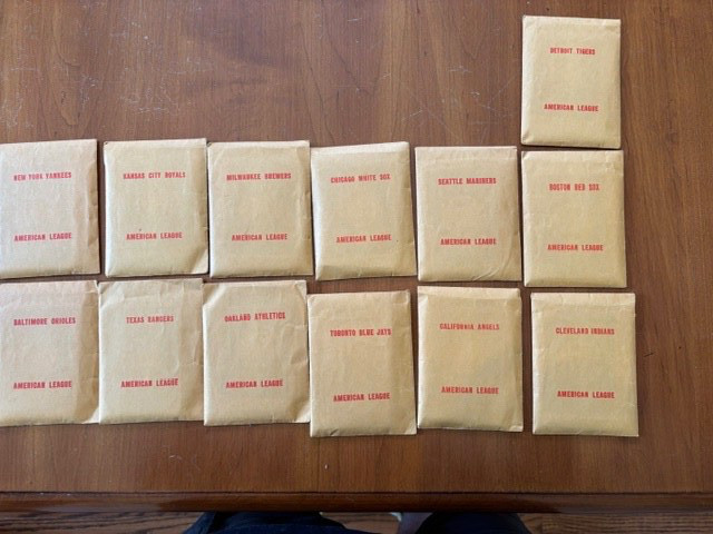Vintage APBA Baseball complete game set & cards 1977 Season 26 Teams & EXTRAS