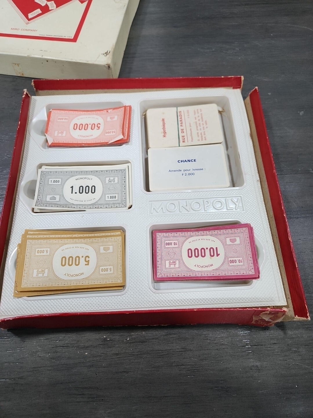 Monopoly Luxury French Edition 1975 With Connect 4 Some Missing Pieces To Both