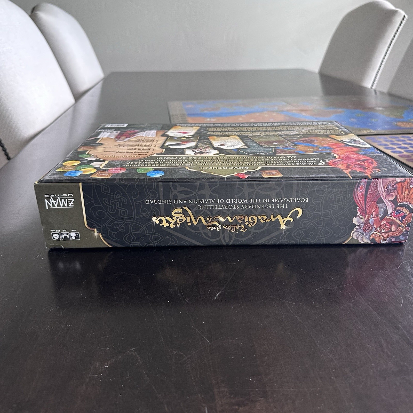 Tales of the Arabian Nights Z-Man ZM7031 Storytelling Board Game COMPLETE READ