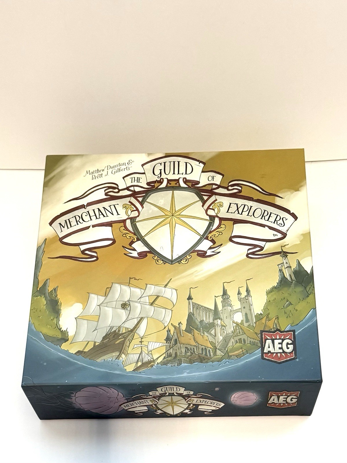 The Guild of Merchant Explorers Board Game AEG Complete 1-4 Players