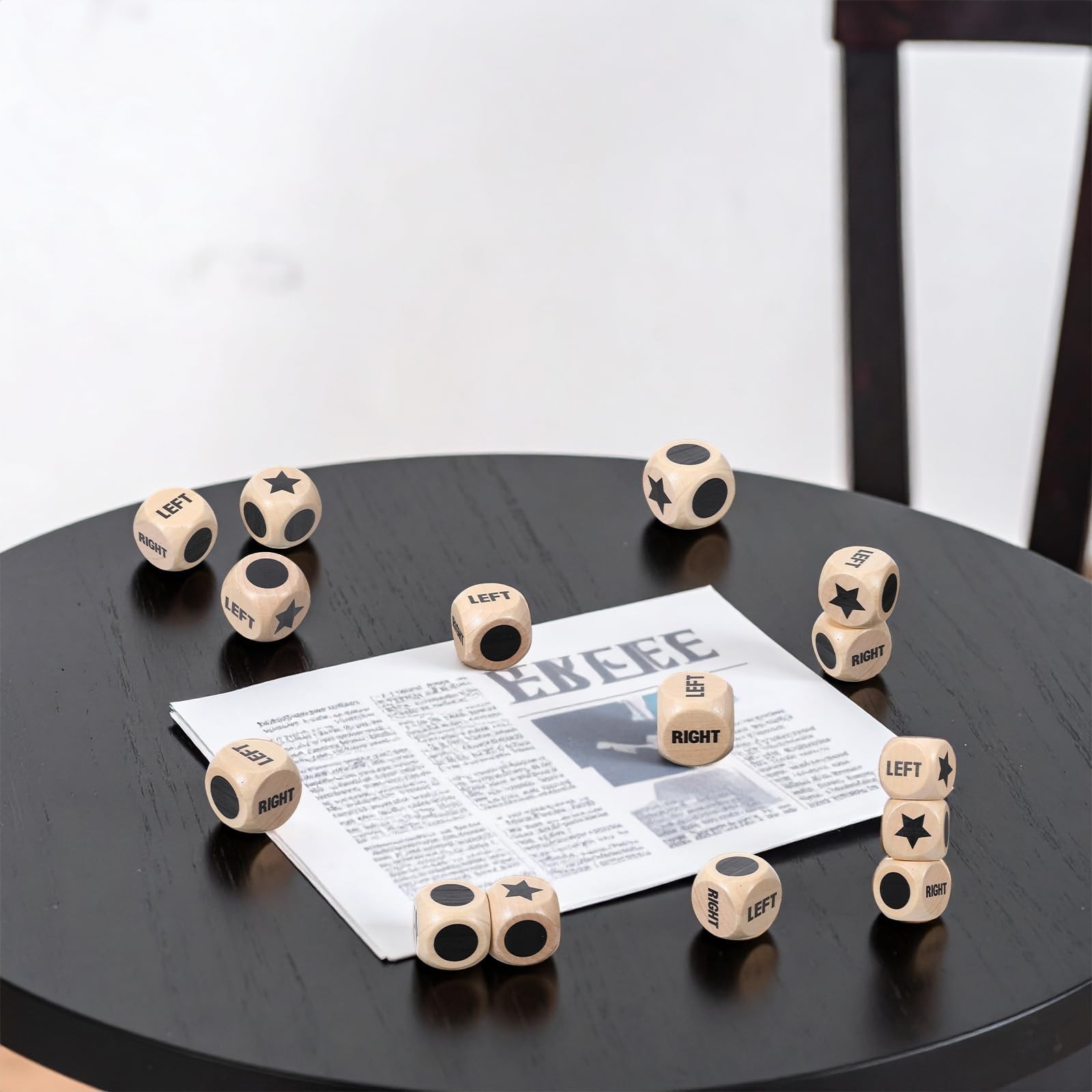 Fun Left Right Center Dice Game 3PCS 1.2 Inch Roll Dice Set Family Party Lot NEW