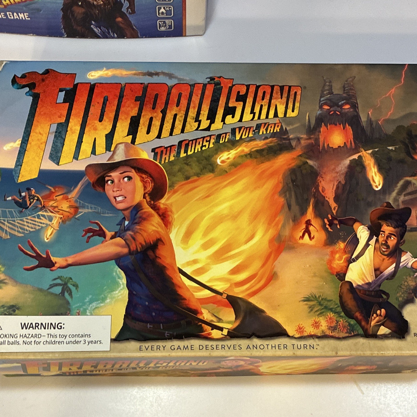 Restoration Games Fireball Island: The Curse of Vul-Kar Adventure Board Game 2+